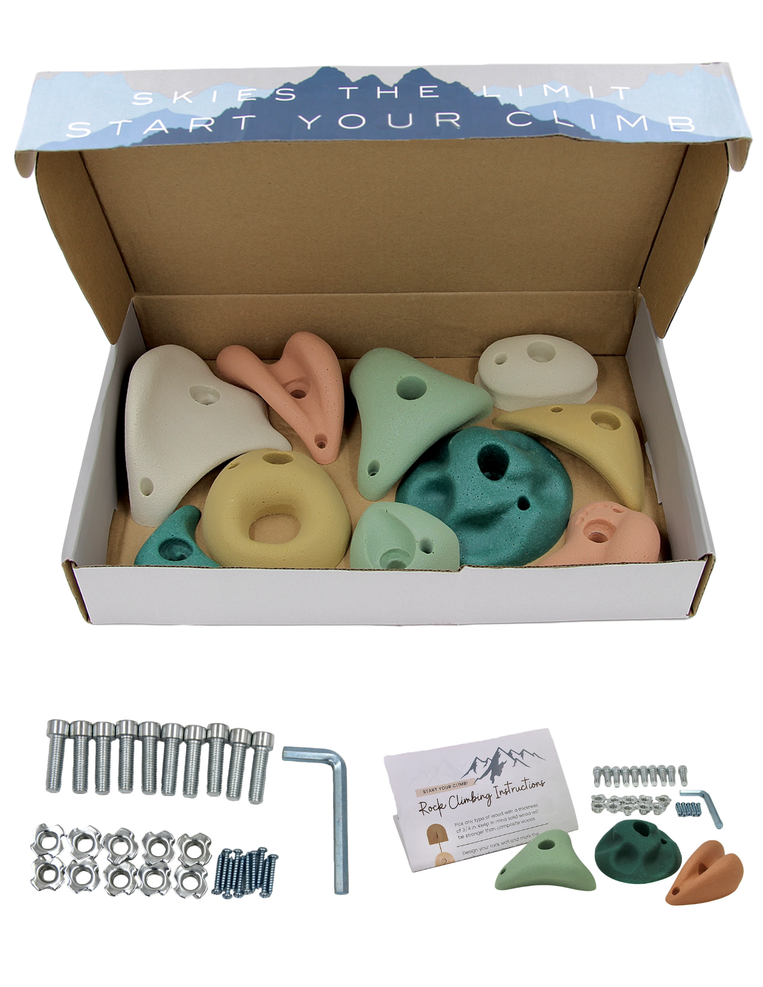 Jordens toner Everett & Avery Company Premium bergsklättringshållare (jordtoner) för wholesale på Faire3