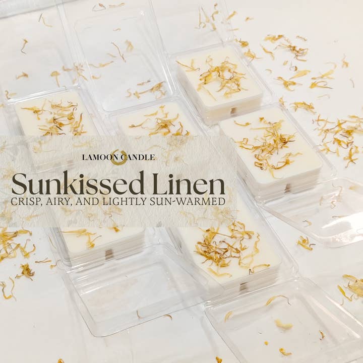 LaMoon Candle - Wholesale Wax Melt - Soy Wax Melts with Real Flowers & Herbs2