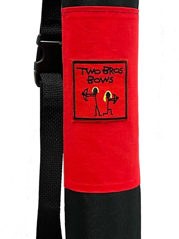 Red Quiver Bag for wholesale by Two Bros Bows