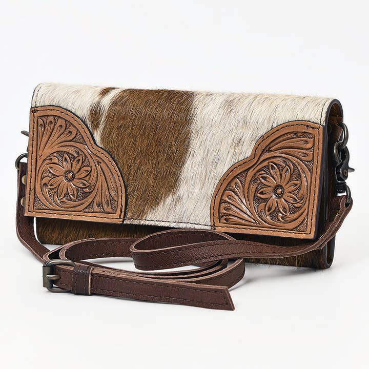 LS Western - Wholesale Crossbody Bag - Women's - OHG166 Wallet Genuine Leather women bag western Bag