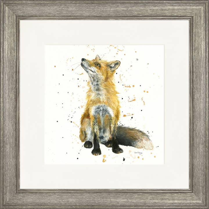 Fern fyrkantigt inramat tryck (13 ”eller 19") för wholesale av Bree Merryn Art Ltd