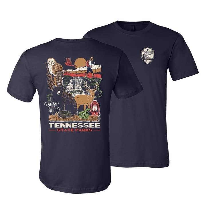 Tennessee State Parks - Wildlife Tee for wholesale by Friendly Arctic