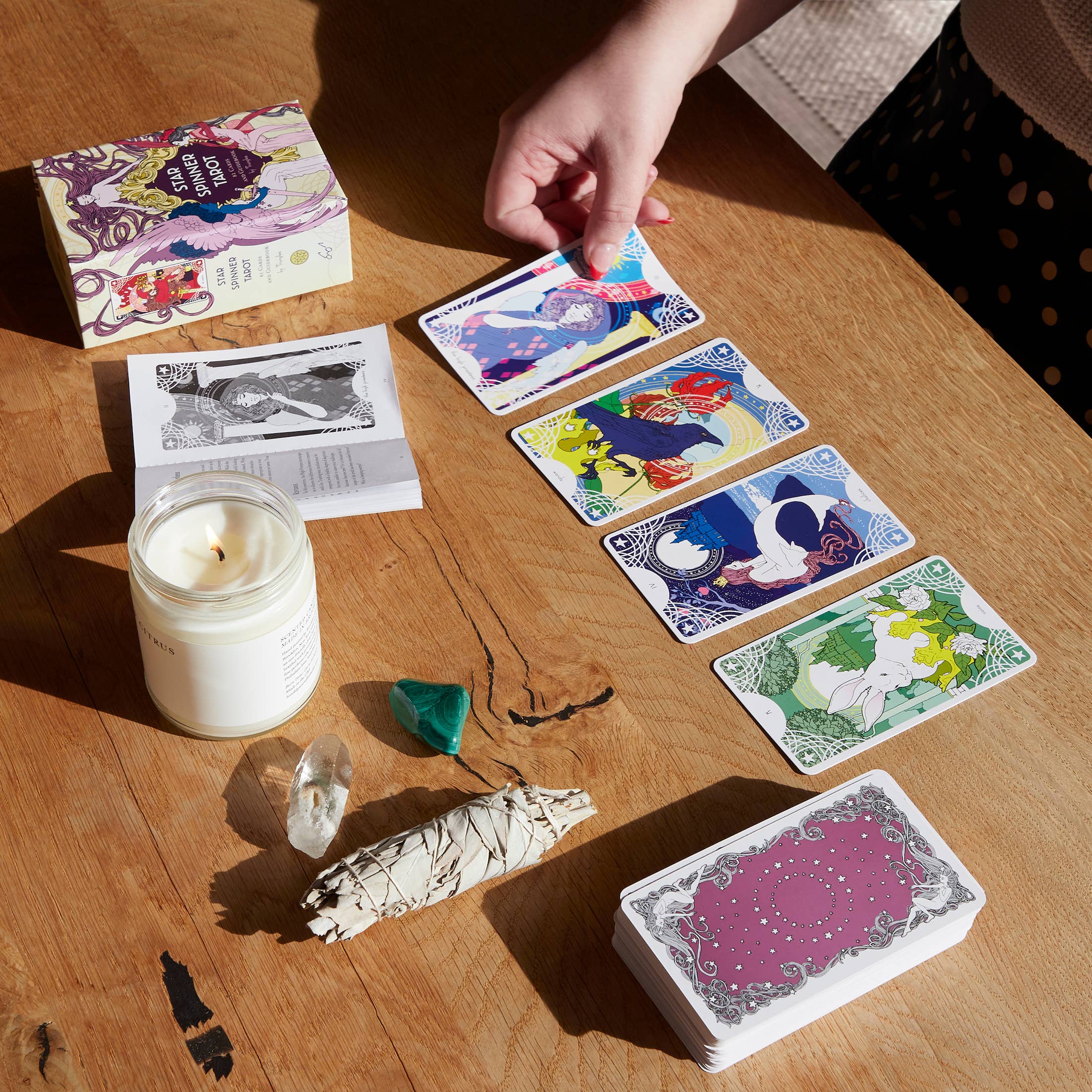 Chronicle Books - Wholesale Tarot Cards - Star Spinner Tarot11