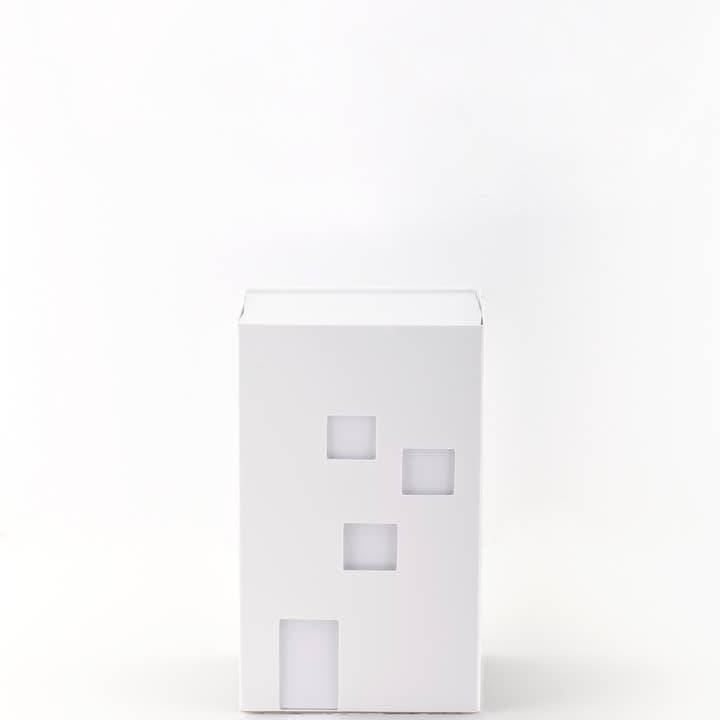 Cinqpoints - Wholesale Notepad - White notepad shaped as a building - Gift2