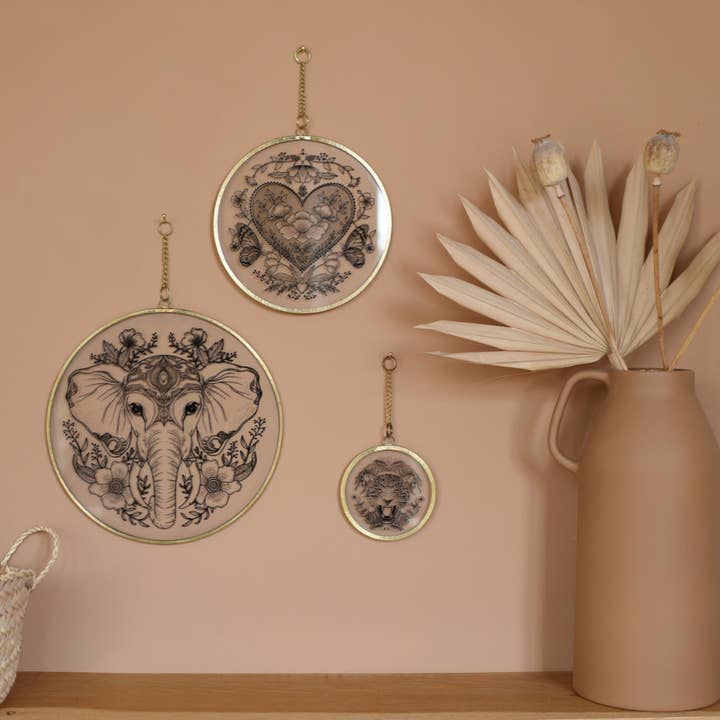 Baubels - Wholesale Wall Accent - Personalized kiko frame Elephant2