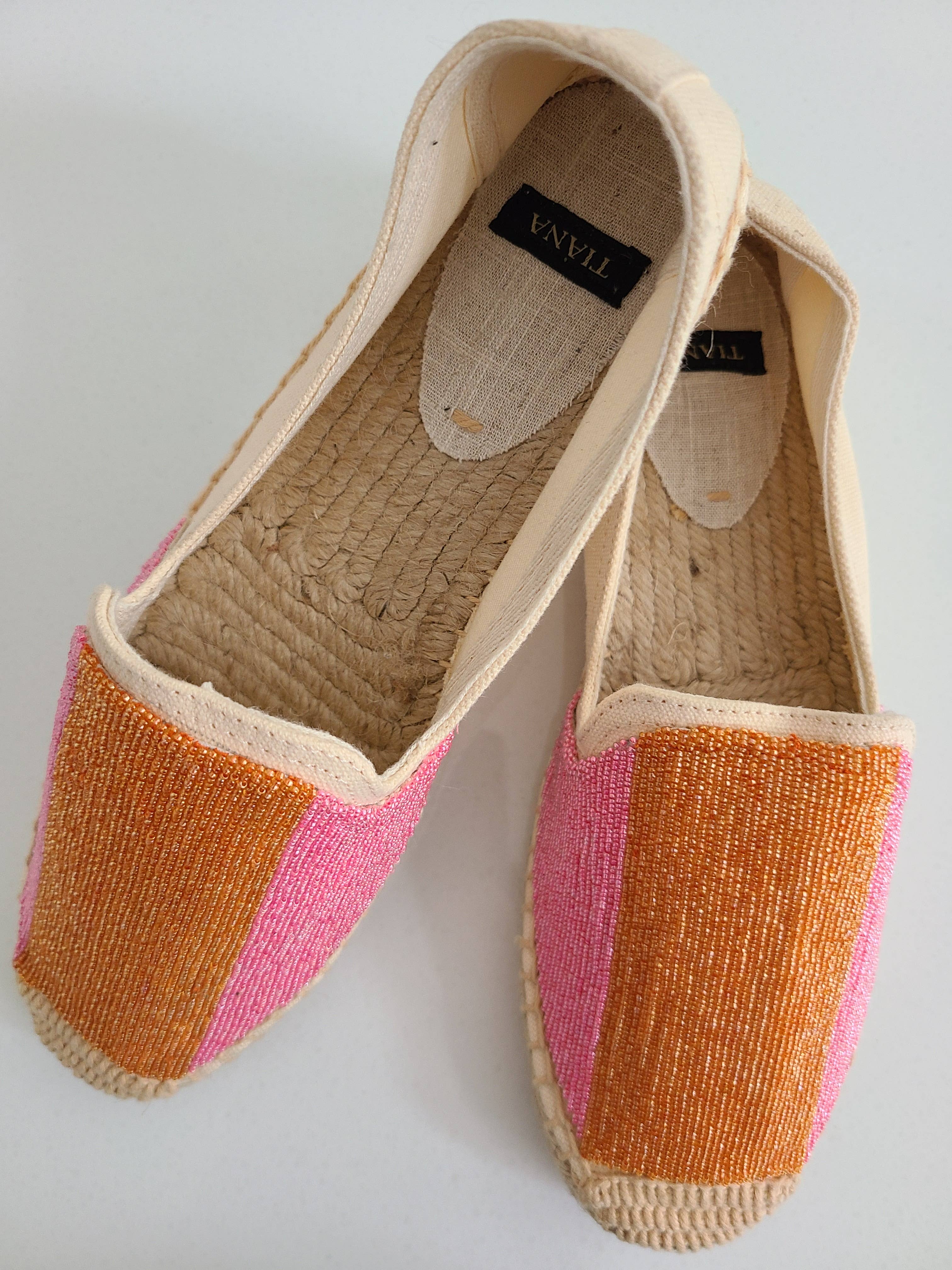 Tiana Designs - Wholesale Flats - Women's - ES Stripes/ Fuchsia/ Orange0