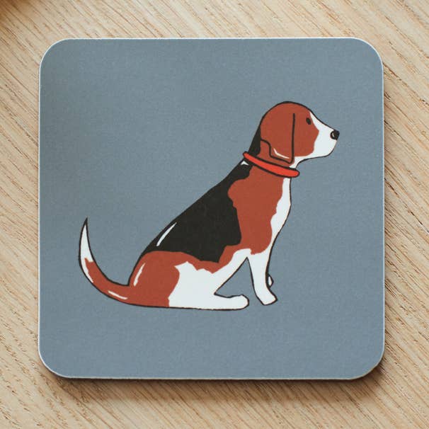 Coaster - Beagle for wholesale by Sweet William Designs