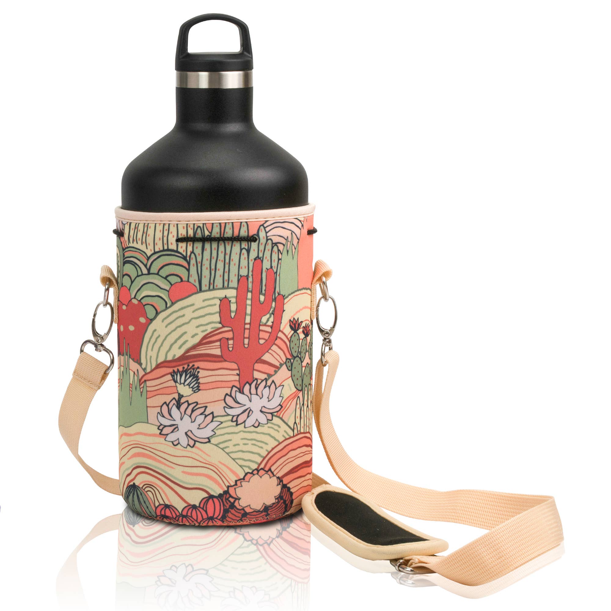 MADE EASY KIT - Wholesale Flessenrek/houder - Made Easy Kit neopreen waterfleshouder met verstelbare schouderband63