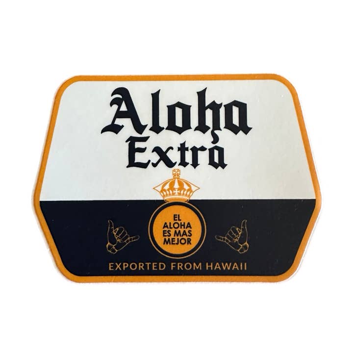 ALOHA EXTRA ANXD Klistermärke för wholesale av Soley Aloha