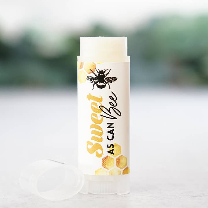 The Little Flower Soap Co - Wholesale Lip Balm - Sweet as can Bee lip Balm - Baby Shower favor