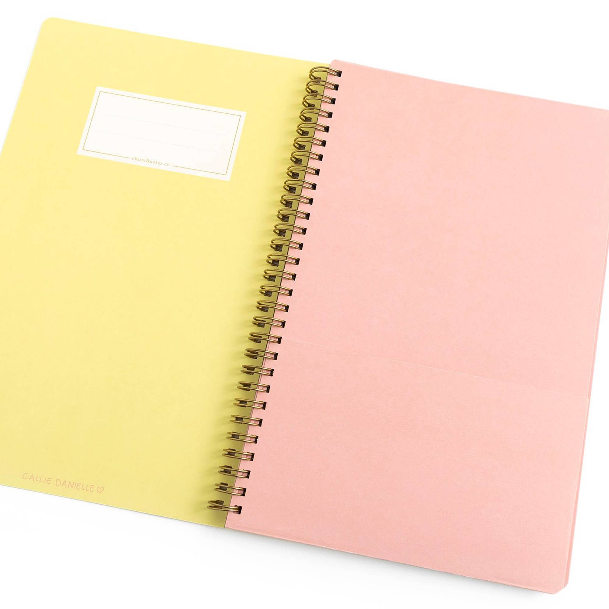 Church Notes Co. - Wholesale Notebook - Smiley by Callie Danielle Bible Study Notebook7