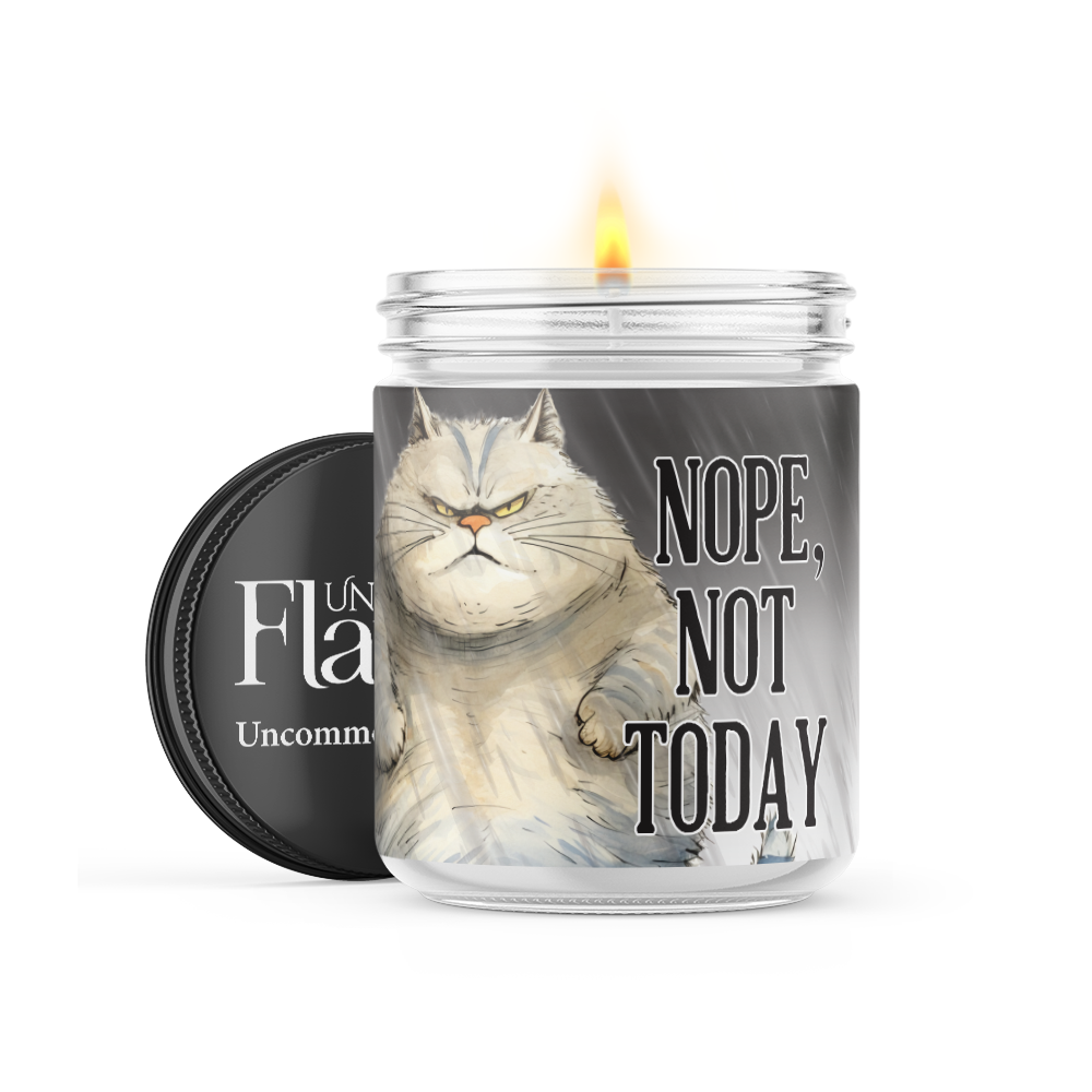 Uncommon Flame - Wholesale Jar/Filled Candle - Nope, Not Today Candle0