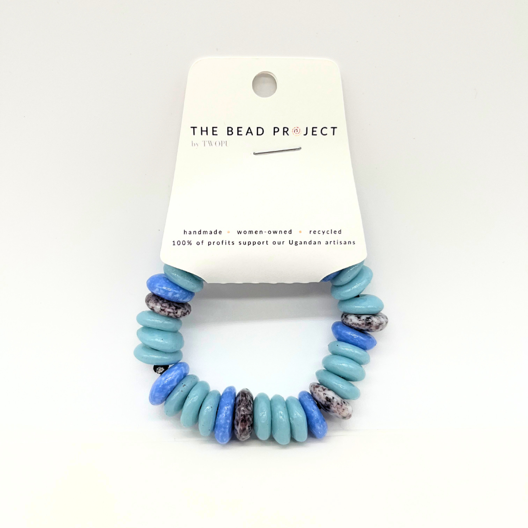 The Bead Project by TWOPU - Wholesale Beaded Bracelet - Chunky Glass Bracelet 27