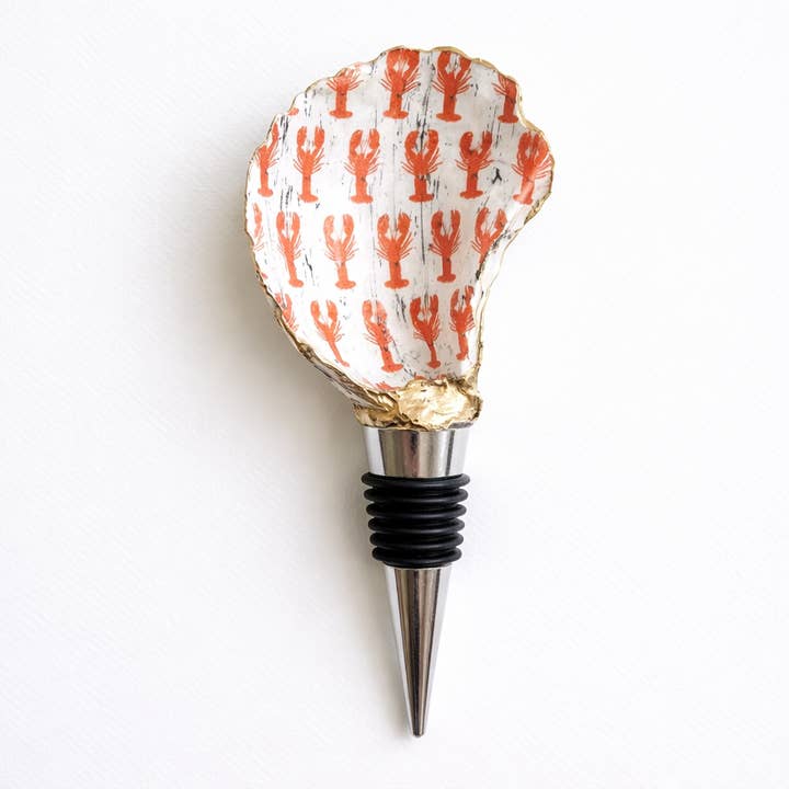 Lobster Parade Oyster Stopper|G/S/N|2-4.5in for wholesale by Shell Yeah By Jaks LLC