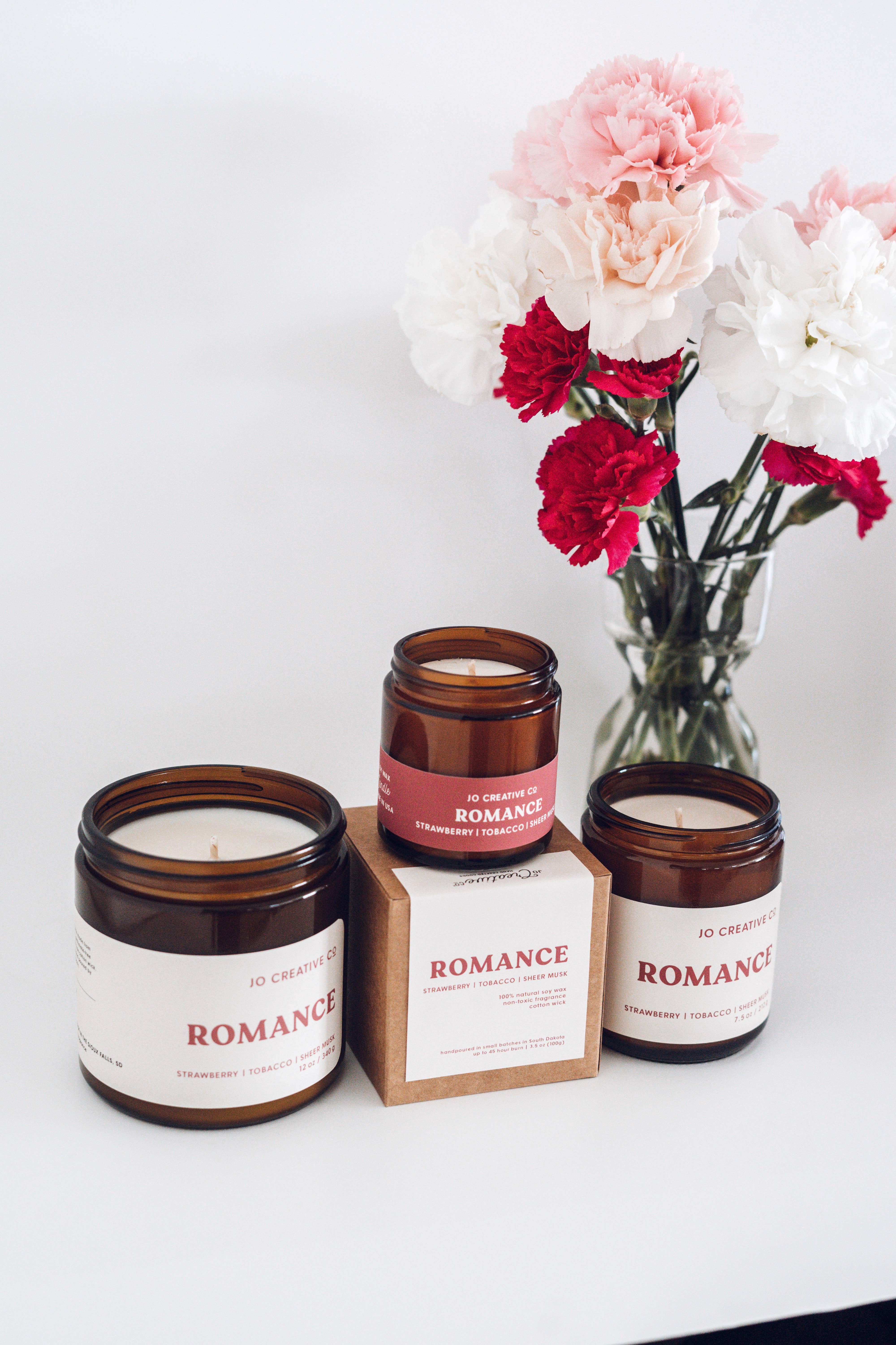 Jo Creative Co - Wholesale Tapered Candle/Candlestick - Romance Candle1