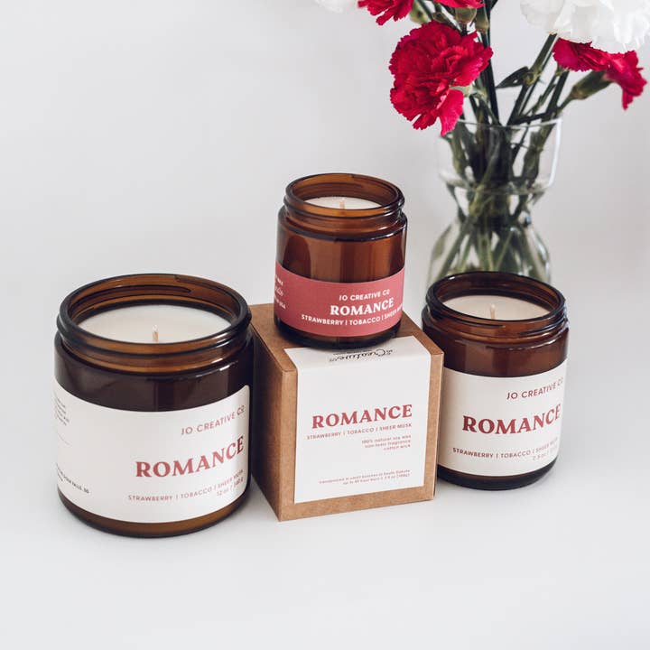 Jo Creative Co - Wholesale Tapered Candle/Candlestick - Romance Candle1