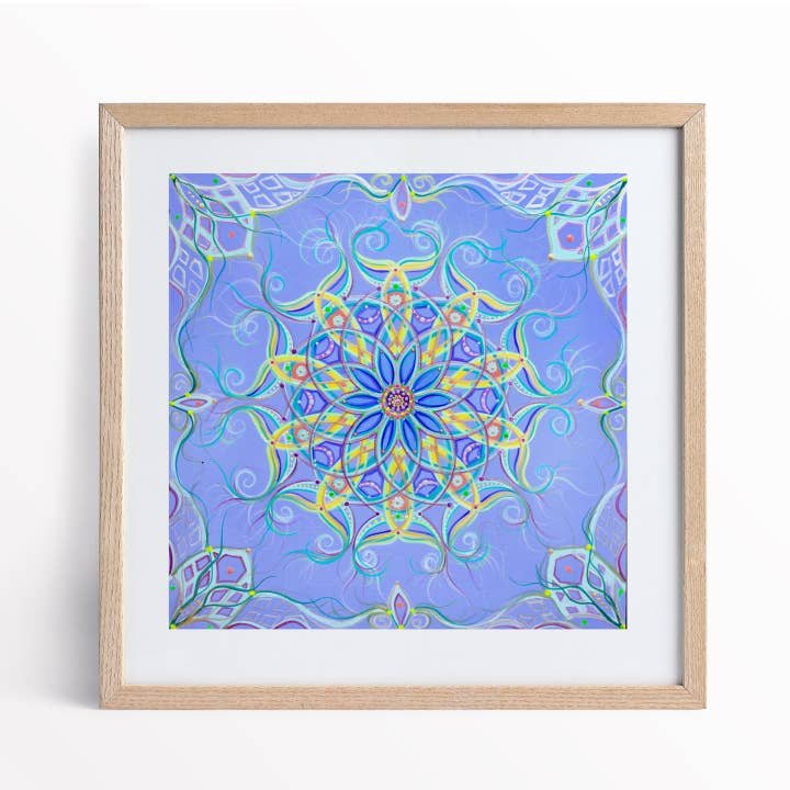 Angel Fritz Studio - Wholesale Art Print - Mer-Tails Mandala Art Print2