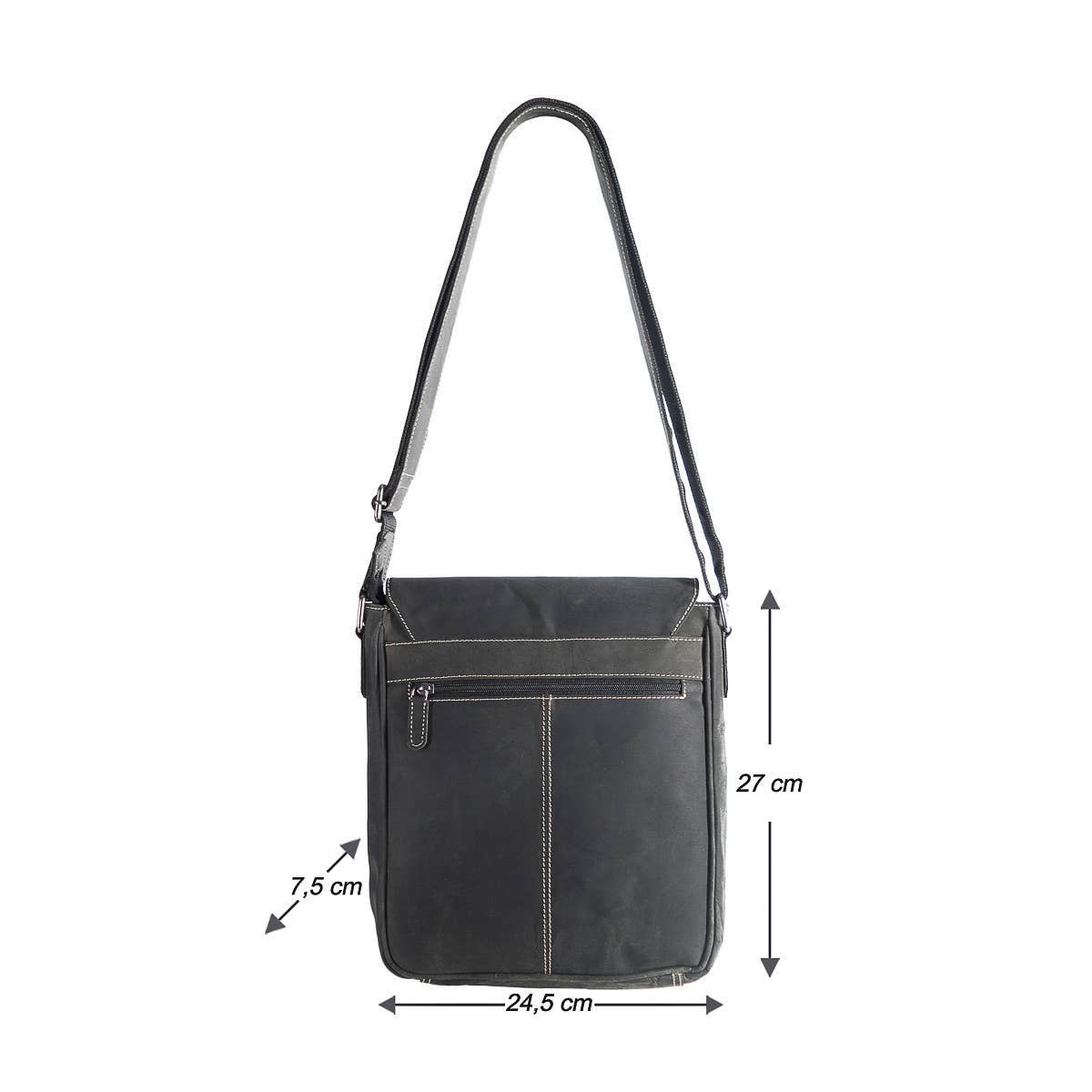 Arrigo - Wholesale Shoulder Bag - Women's - Arrigo Buffalo Leather Shoulder Bag with flap - 3 colours19