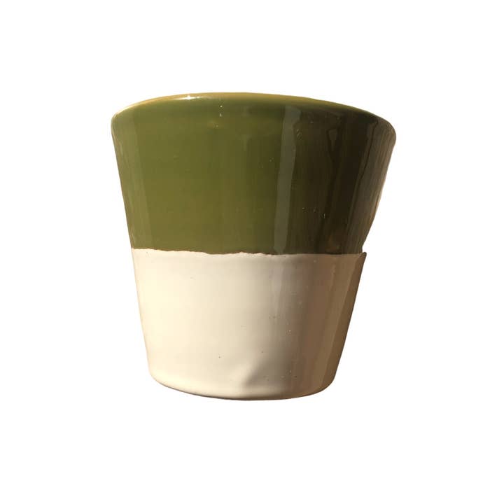 LOLIVA - Vendita all'ingrosso Bicchiere/tazza - Bicchiere h. 6 Cm - Linea Bicolore3