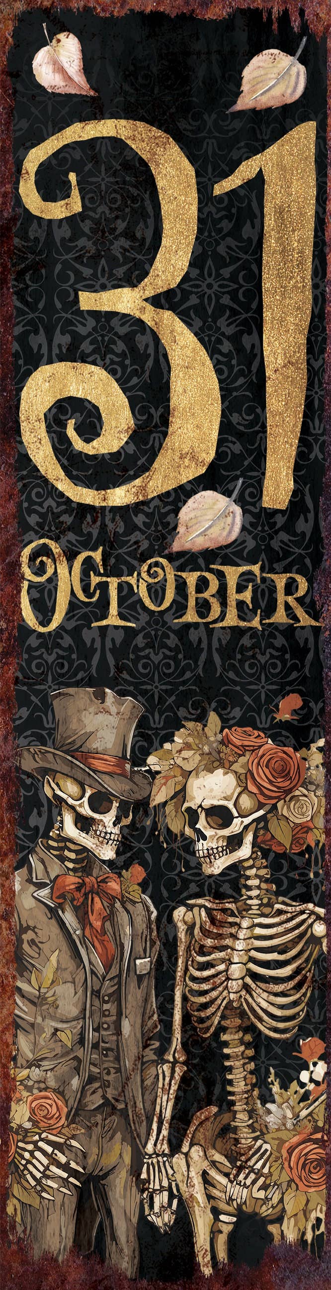 TX USA Corporation - Wholesale Sign - Rustic Farmhouse Halloween Porch Sign | Durable Outdoor October 31st Decor9