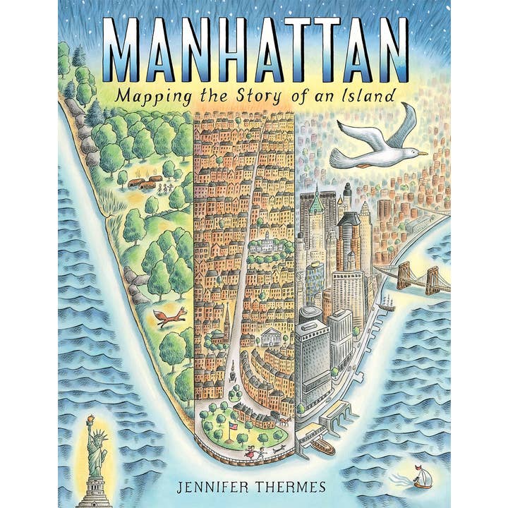 Abrams - Wholesale Middle Grade Book (9-12) - Manhattan: Mapping the Story of an Island