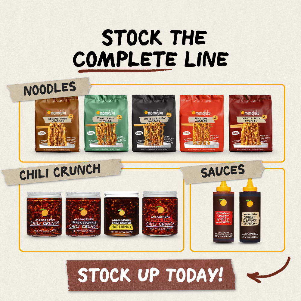 Momofuku - Wholesale Ramen - Sweet & Spicy Noodles | Instant Ramen | Noodles | Mild4