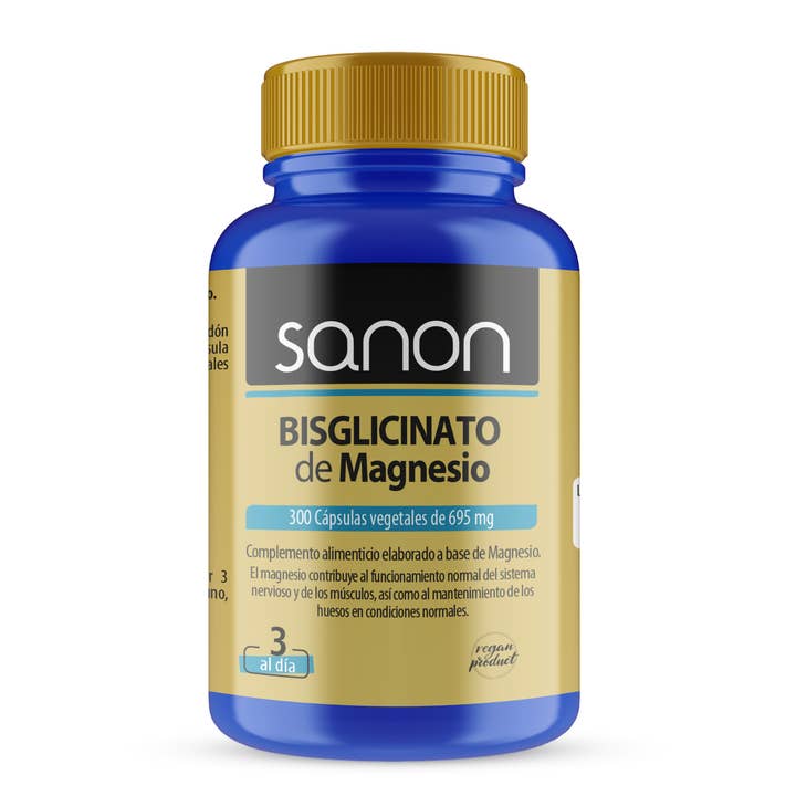 SANON Magnesium Bisglycinate 300 vegetable capsules for wholesale by Pridahofarma