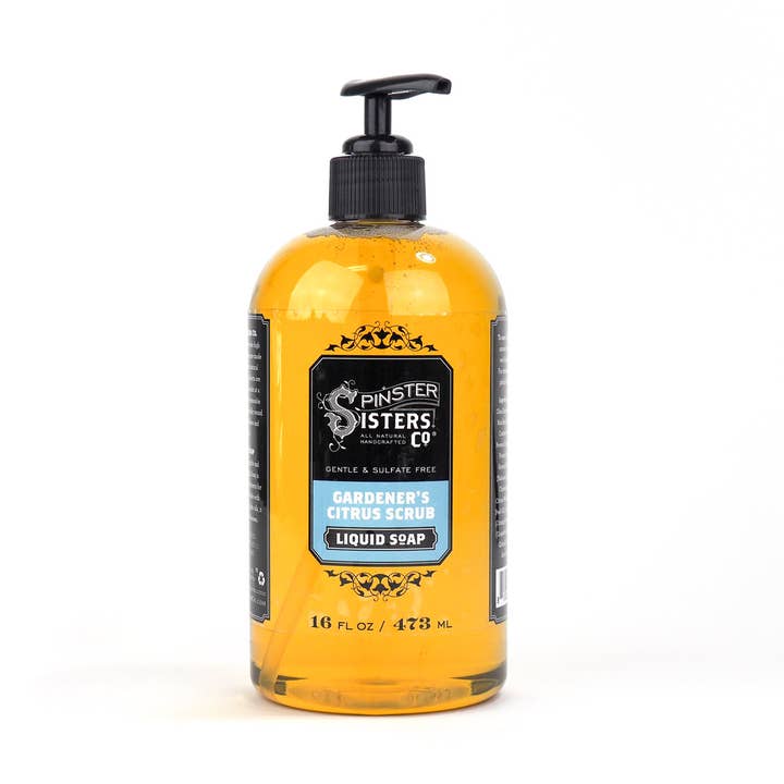 Spinster Sisters Co. / Old Salt Grooming Supply - Wholesale Hand Soap/Wash - Liquid Soap - Hydrating - Babassu Seed Oil2
