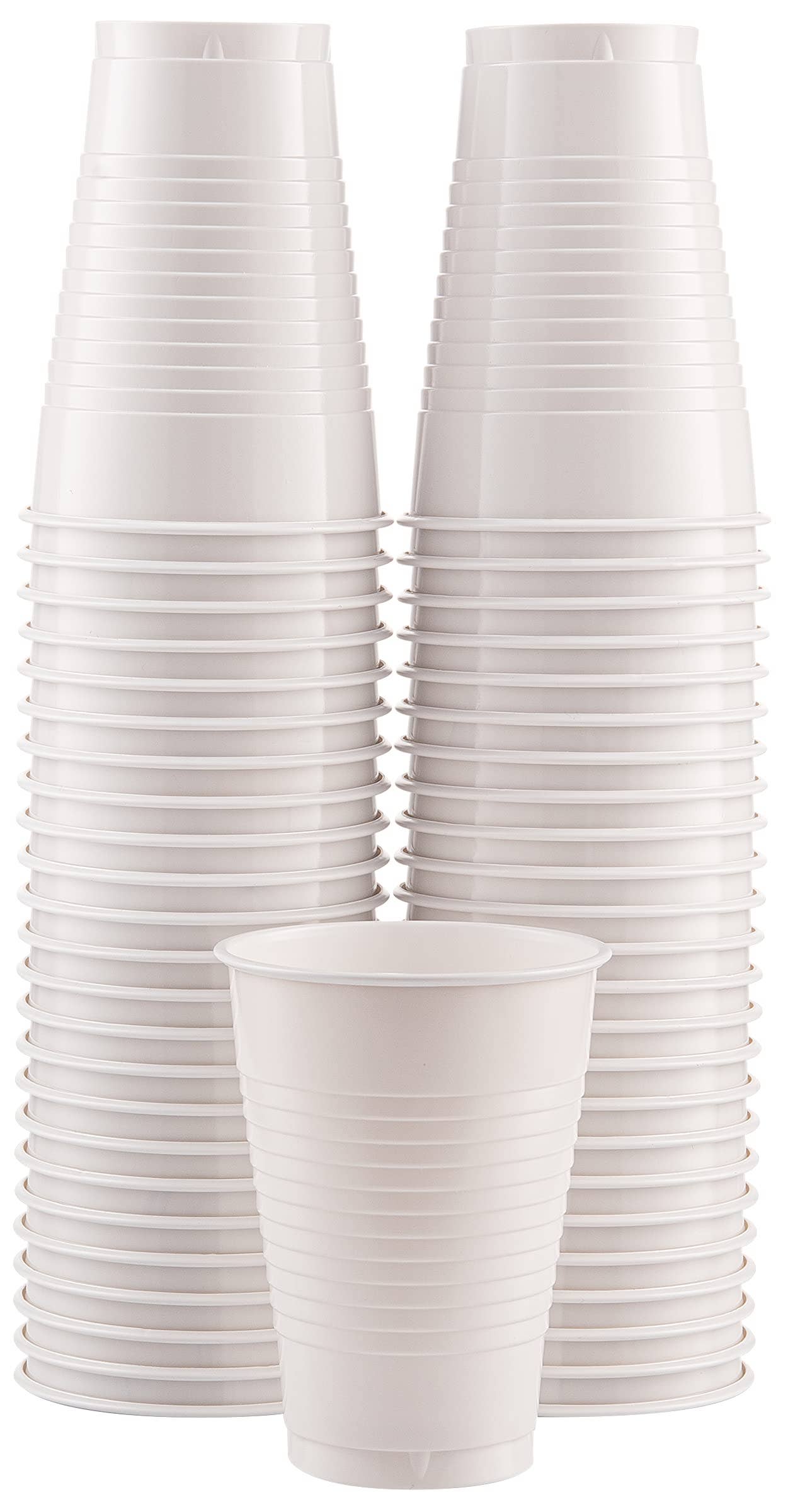 enday - Wholesale Disposable Cup - Disposable Plastic Cups 12-Ounce Plastic Party Cups 50 Pack2