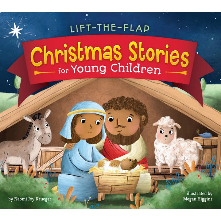 Lift-The-Flap Christmas Stories For Young Children for wholesale by Beaming Books