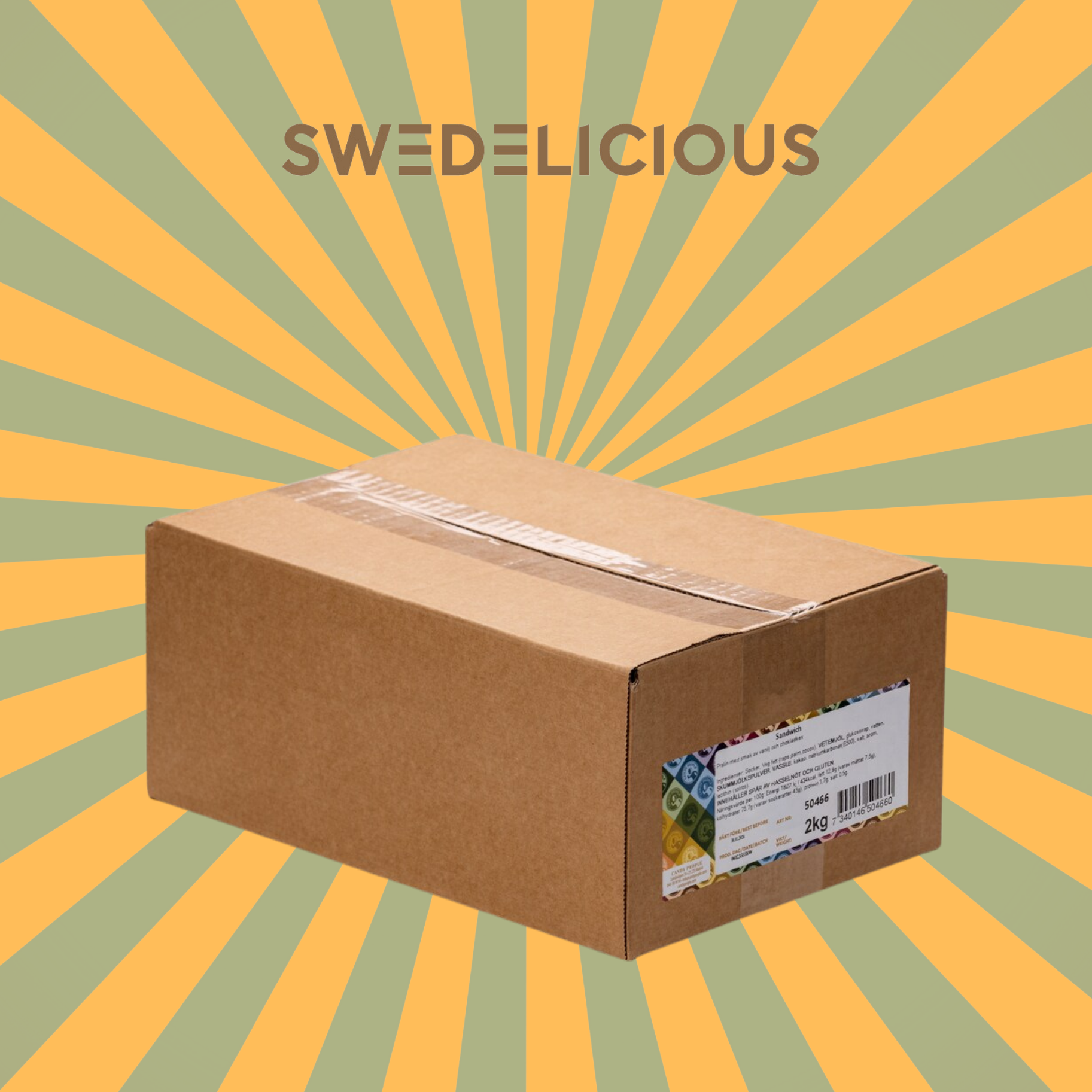 Swedelicious - Swedish Candy - Wholesale Gummy - Zweedse Snoepjes - Sandwich - Mix & Match - 'Ice Cream' Snoep2