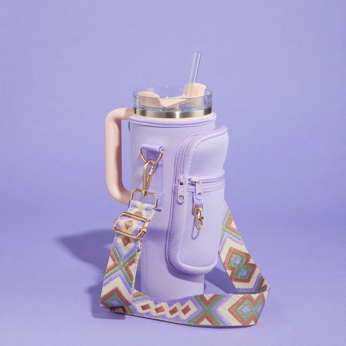 Frem - Vente Sac à bandoulière – femme - Sac élégant isotherme à bandoulière pour bouteille5