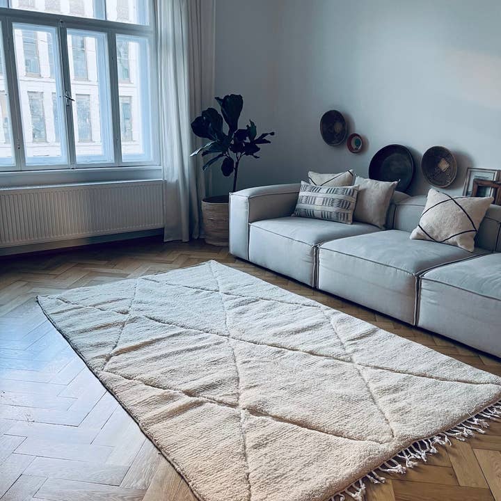 BERBER RUG "JUNAH" - MADE TO MEASURE for wholesale by LEY!