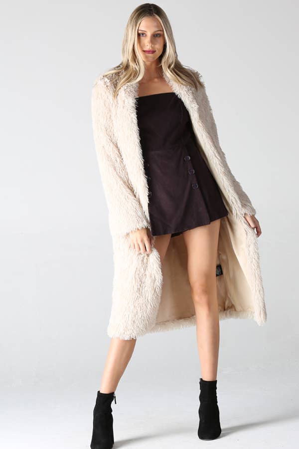 ANGIE - Wholesale Jacket - Women's - SJ711-ASIS FAUX FUR COAT9
