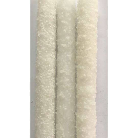 Magic Moon - Wholesale Tapered Candle/Candlestick - Ritualized White Salt Candle - Energy Purification