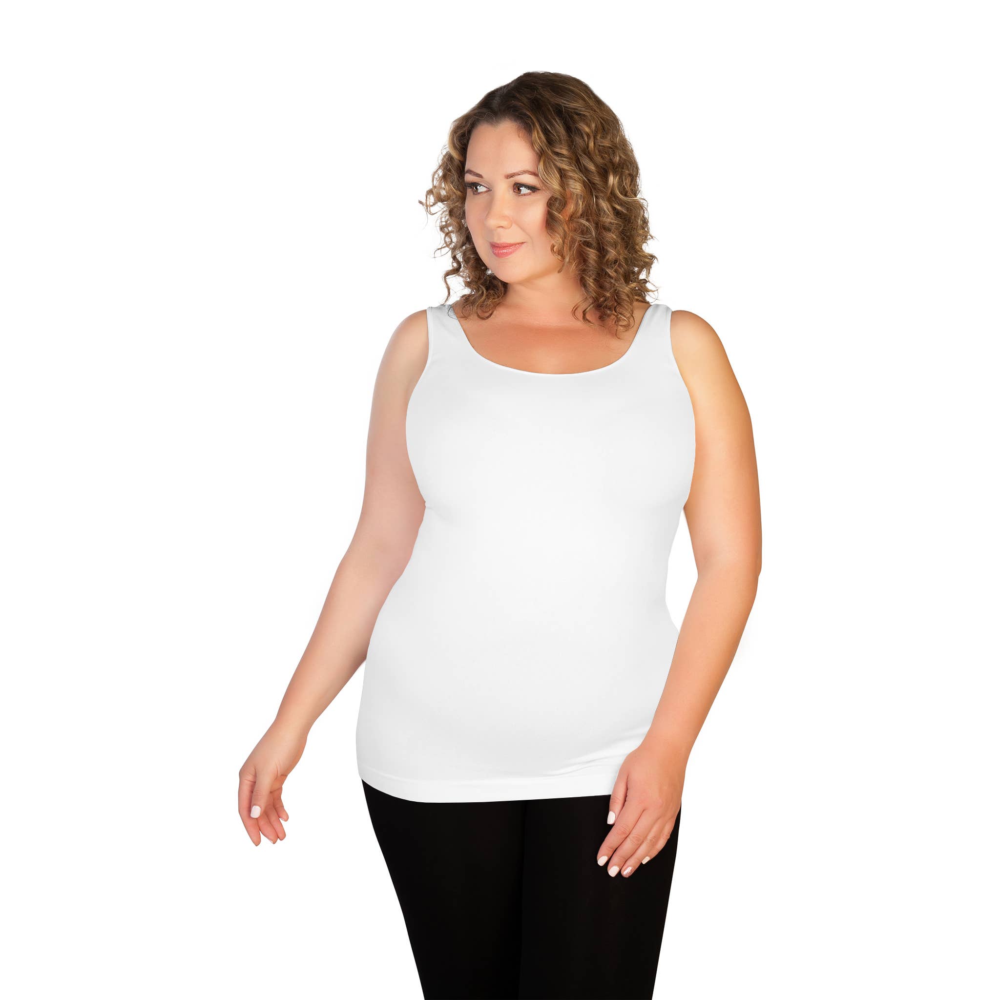 Skinnytees - Wholesale Tank Top - Women's - Plus Basic Tank28