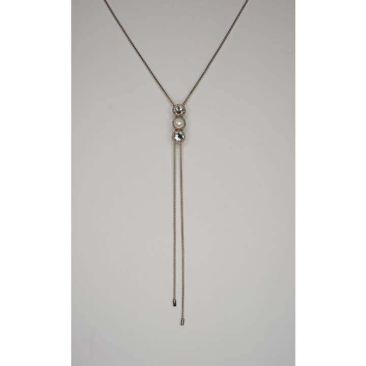 BETTYOH INC - Wholesale Y-Neck/Lariat Necklace - Slide Necklace - Swarovski Elements1