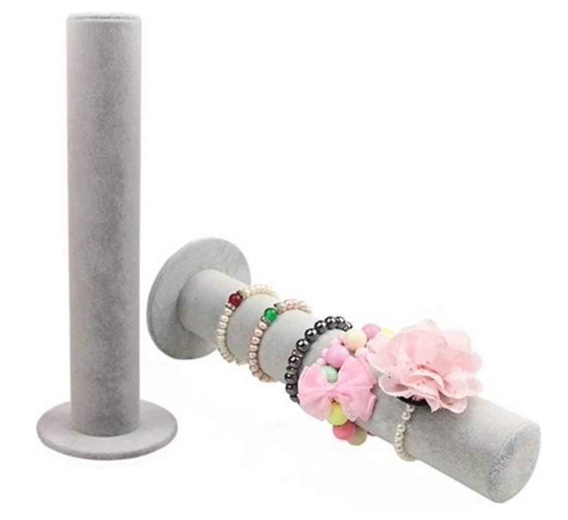 Emilie collection - Wholesale Jewelry Stand & Display - Scrunchie organizer gray1