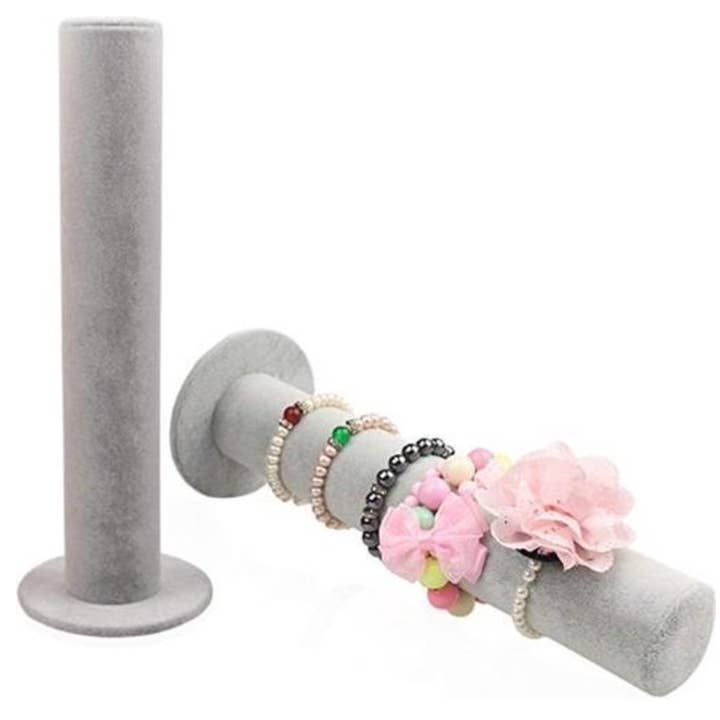Emilie collection - Wholesale Jewelry Stand & Display - Scrunchie organizer gray1