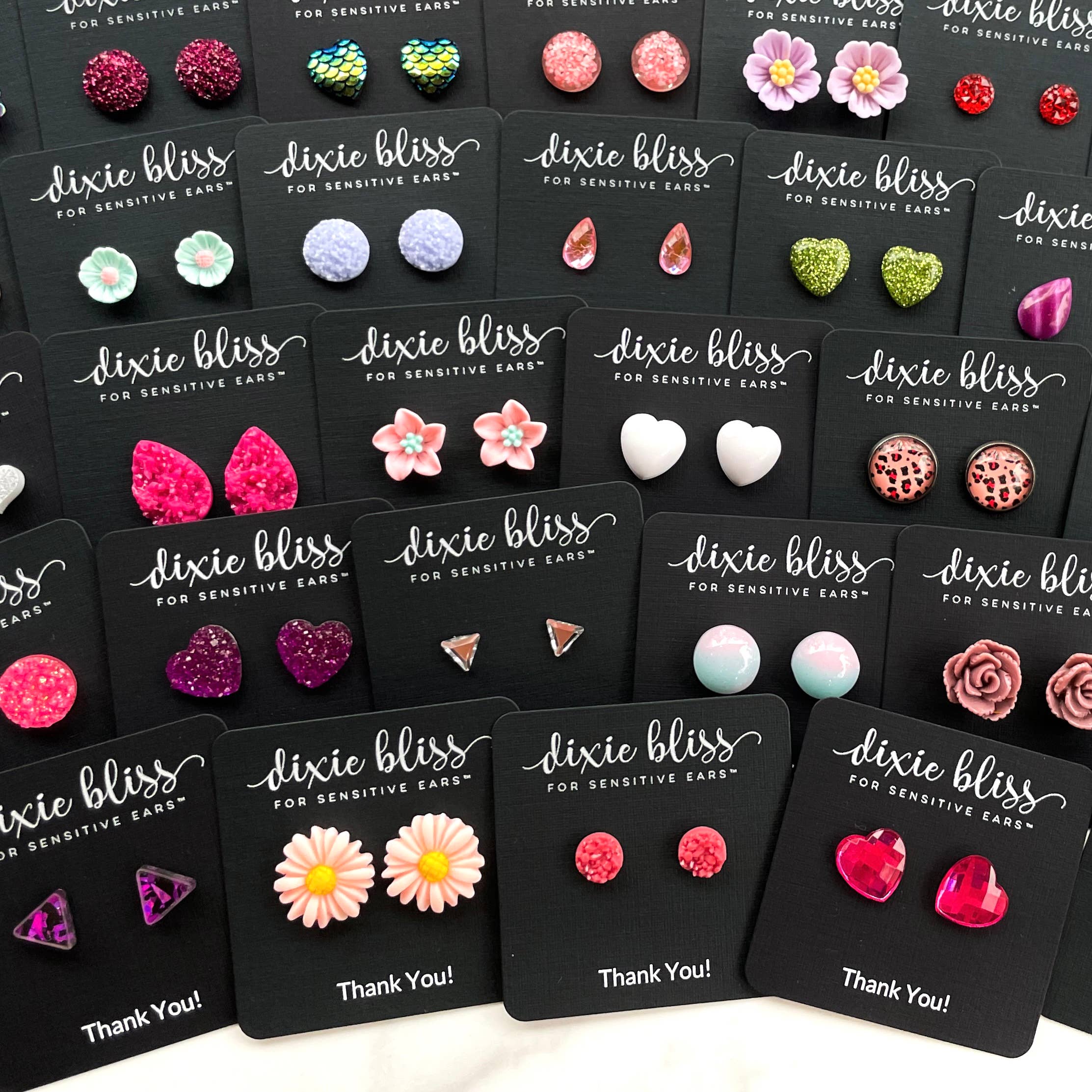 Dixie Bliss - Wholesale Stud/Post Earrings - Valentines PROMO stud earring pack- freebies, gifts2