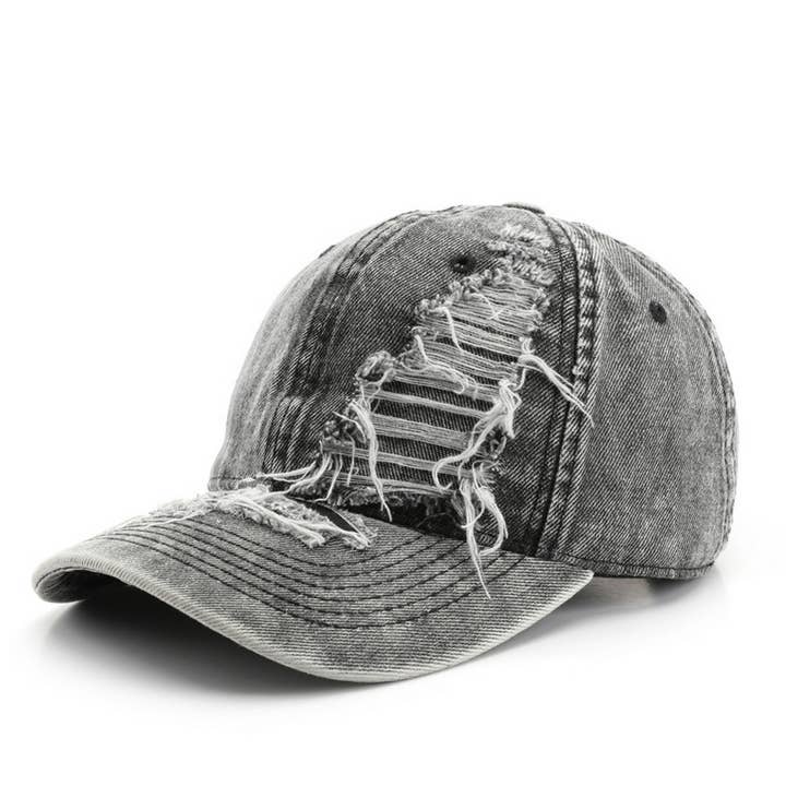 NINEXIS - Wholesale Baseball Cap - Women's - CWAH3216_PERSONALIZED RETRO SOLID COLOR WASHED BASEBALL CAP1