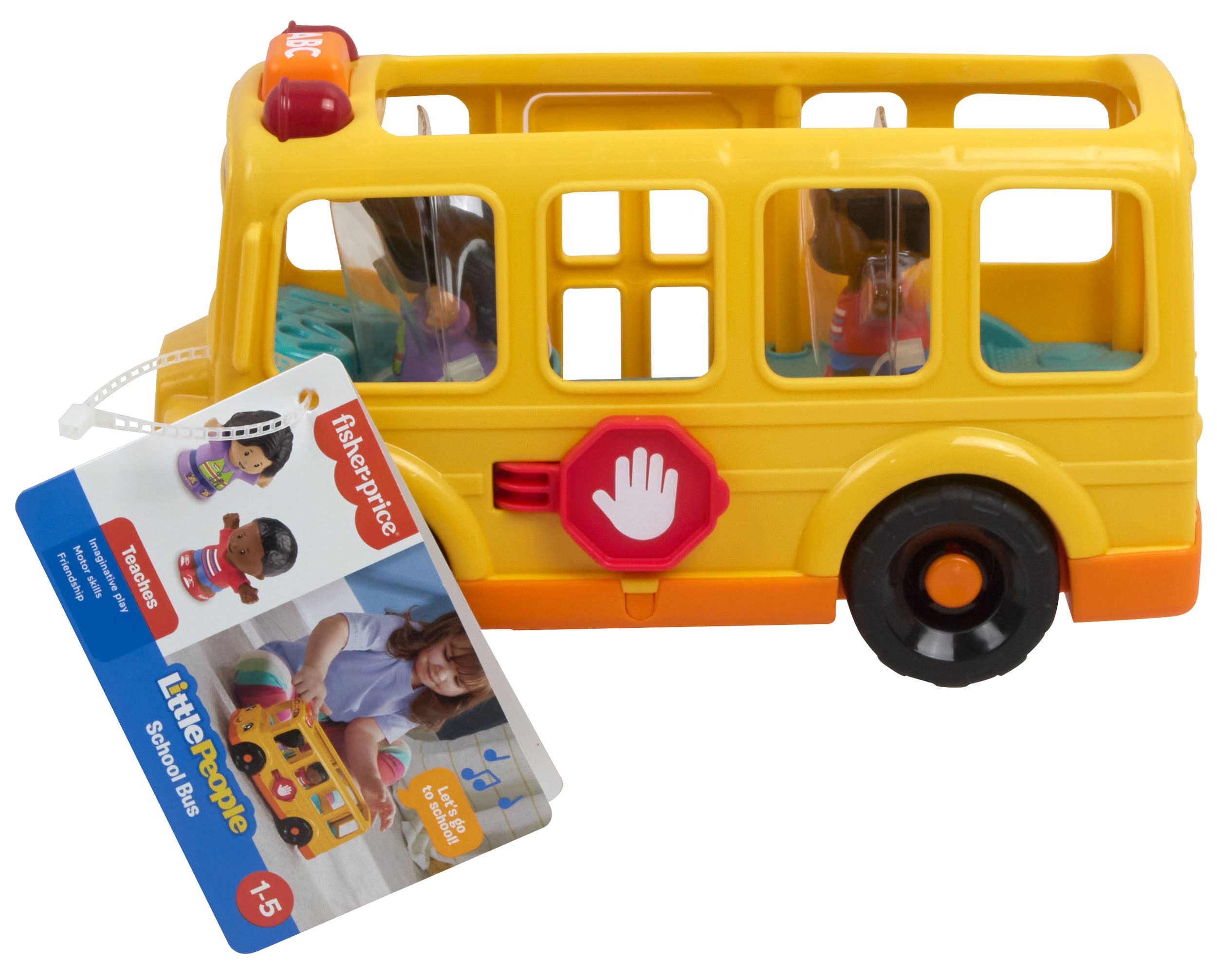 Variety Distributors - Wholesale Toy Set - Kids - Fisher Price Little People Large School Bus1