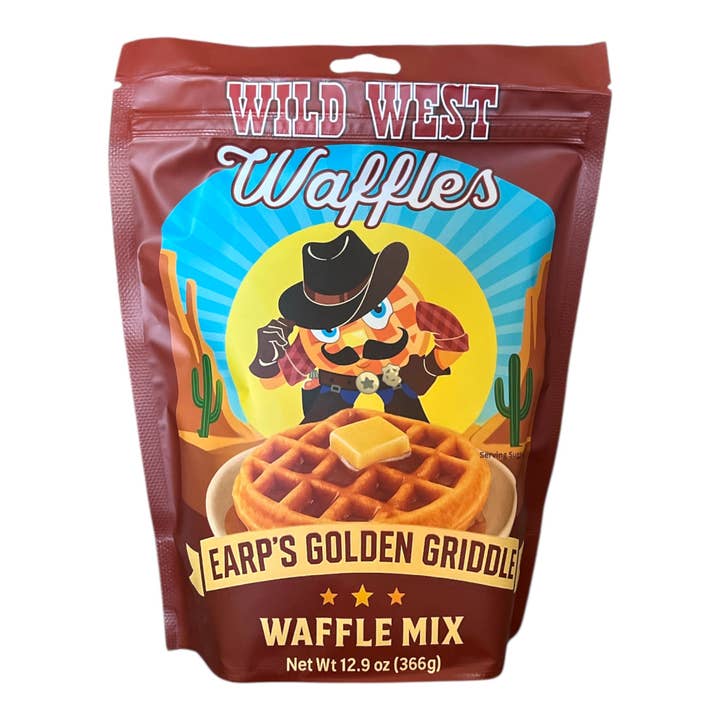 Wild West Waffle Original Waffle Mix - 12.9oz for wholesale by Wild West Waffles