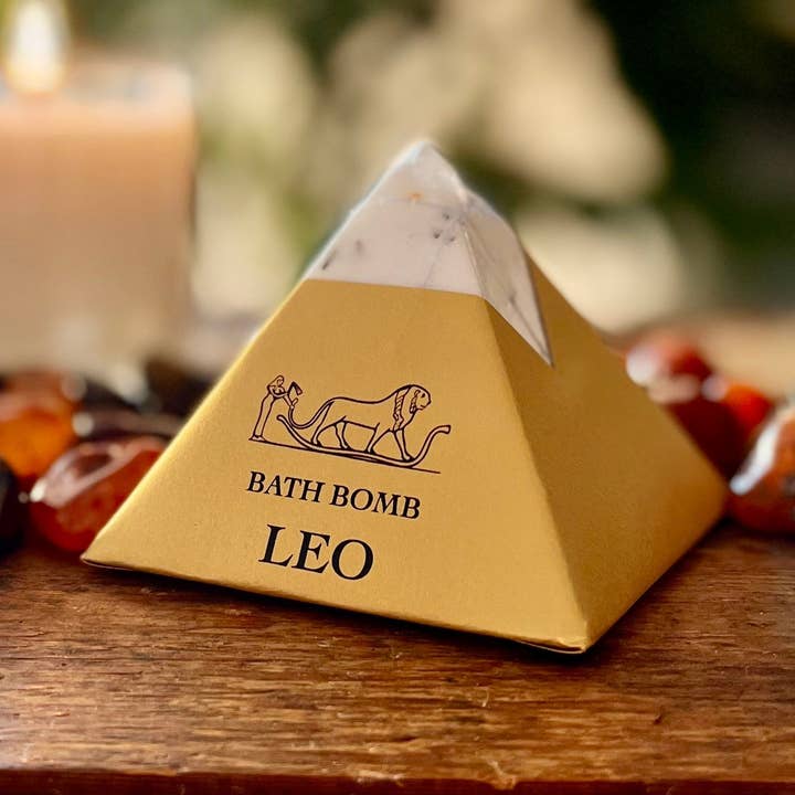 Leo Bath Bom voor wholesale door Magic Fairy Candles