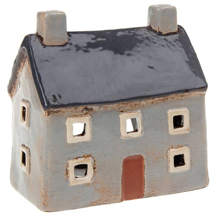 Candelita Village Pottery Croft House, color gris para venta al por mayor de Joe Davies