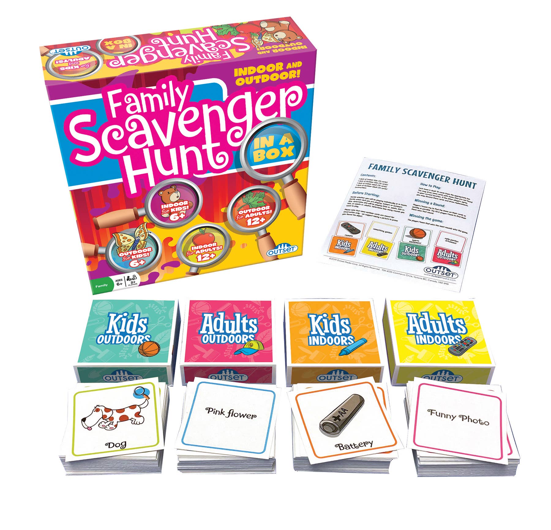 Outset Games and Cobble Hill Puzzles - Wholesale Card Game - Family Scavenger Hunt Game2