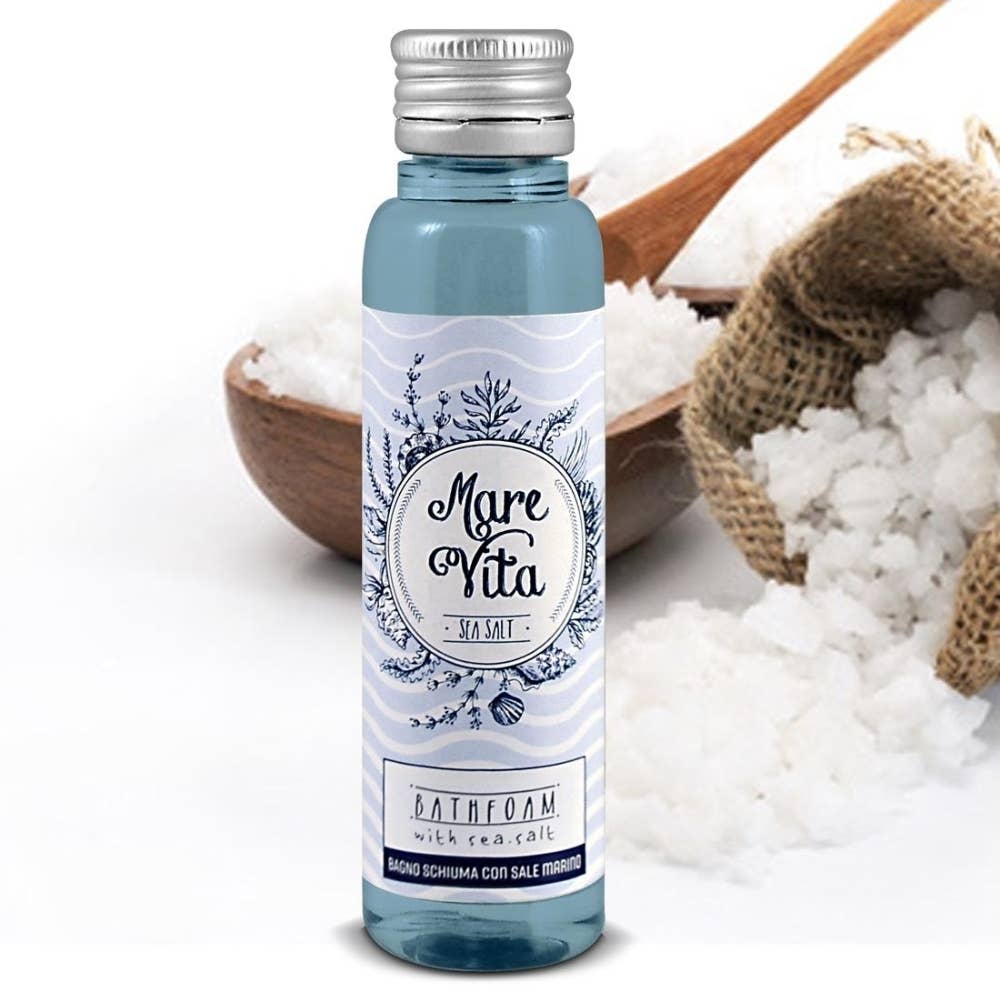 Flexi Amenities - Wholesale Shampoo puck/solid shampoo - Hotel Amenities Marevita Courtesy Set with Sea Salt1