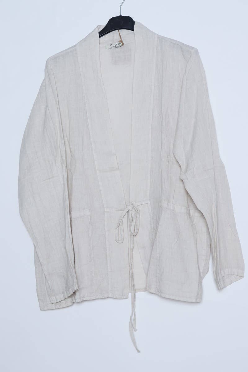 LÉA & LUC - Vendita all'ingrosso Gilè imbottito - Donna - Gilet da donna in lino 100% REF. 788932