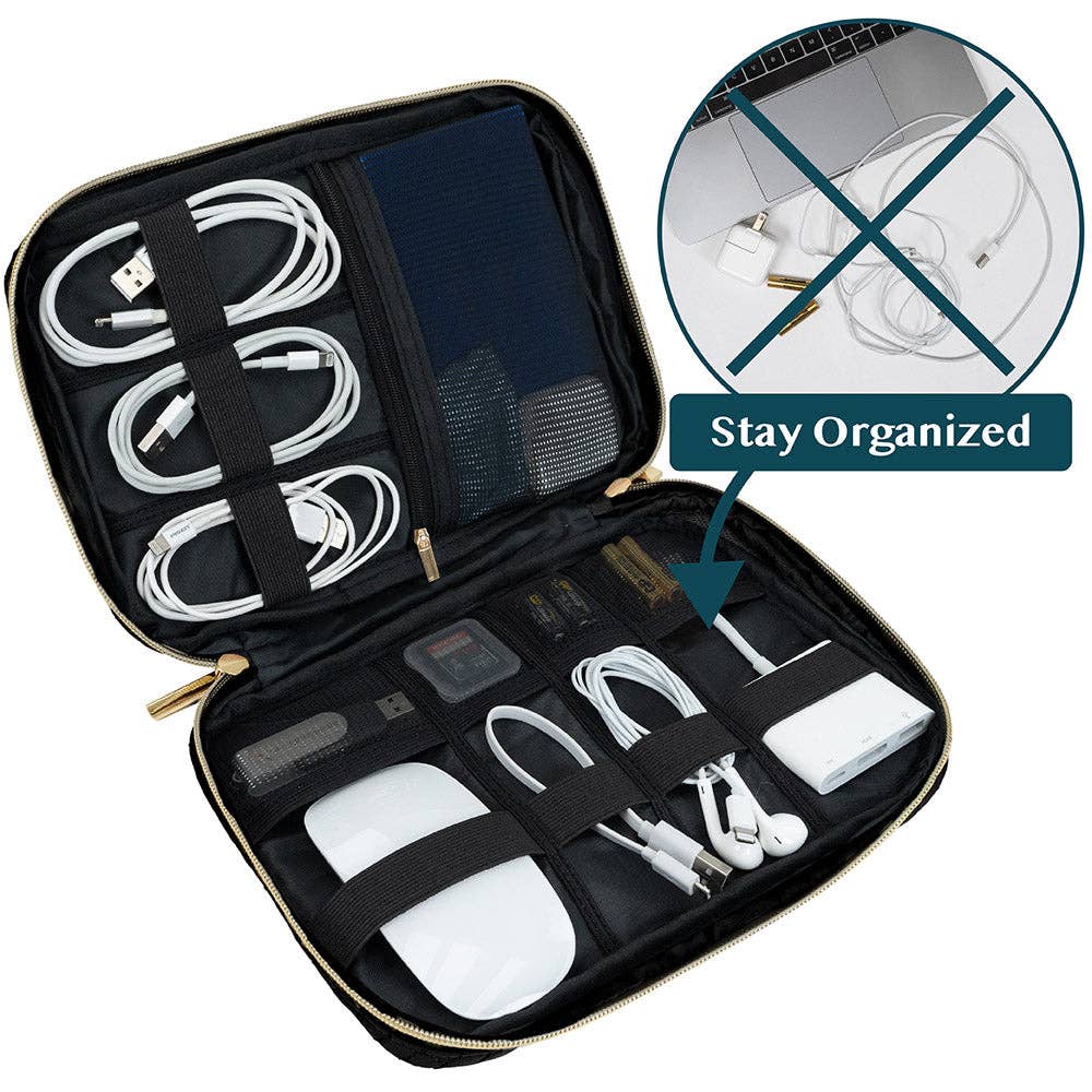 Pavilia - Wholesale Pouch - Unisex - Electronic Tech Organizer Bag19