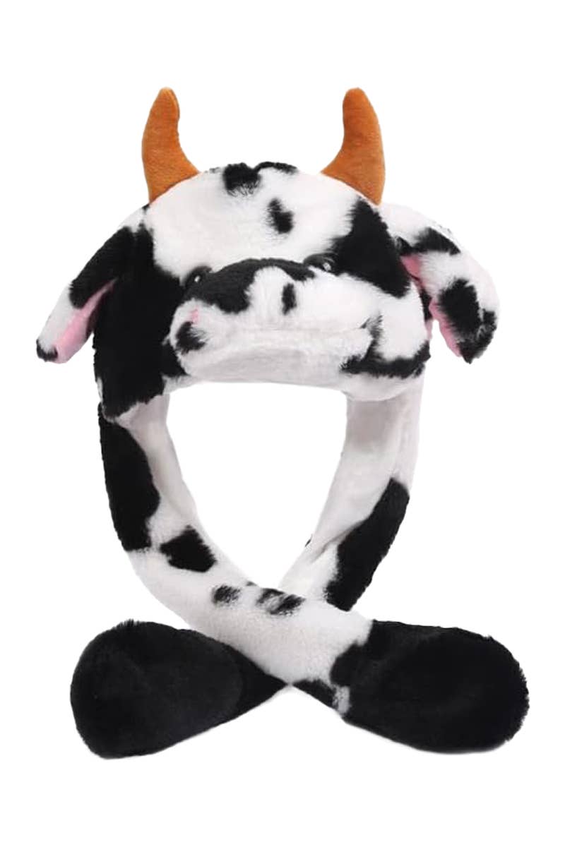 ASSORTED Animal Pals Led Light-up Ear Moving Fluffy Fur Hat for wholesale on Faire7